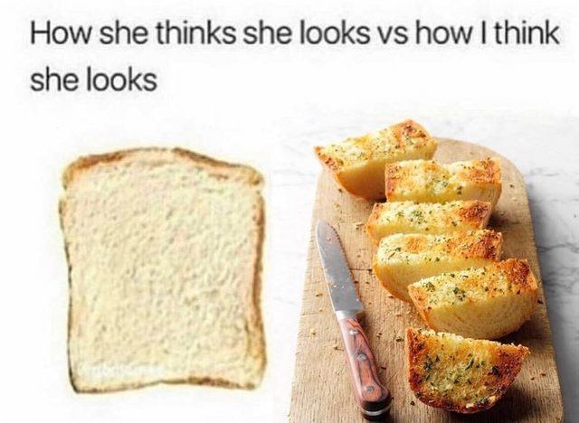 How she thinks she looks vs how think she looks