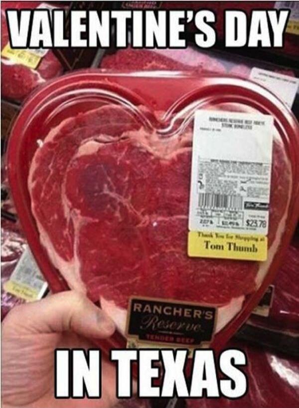 VALENTINE'S DAY IN TEXAS