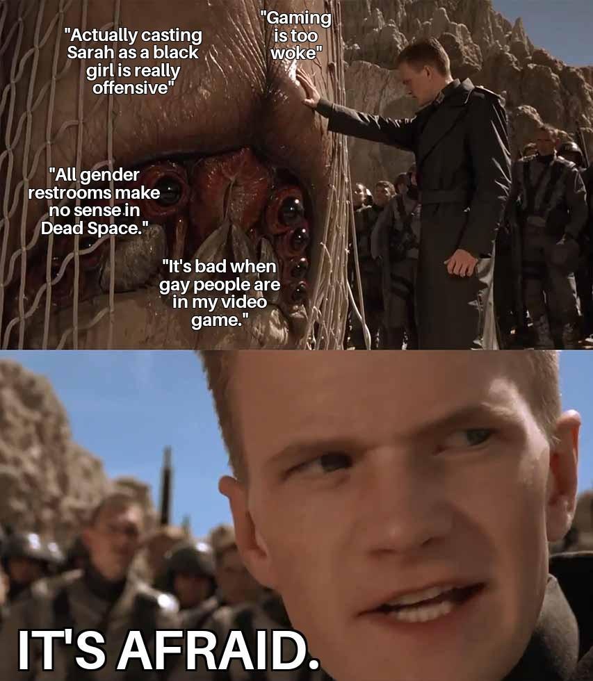 Actually casting sarahasa black girlisreally offensive Allgender restrooms make no sensein L P itsbadwhen symoneys i e ITS AFRAID