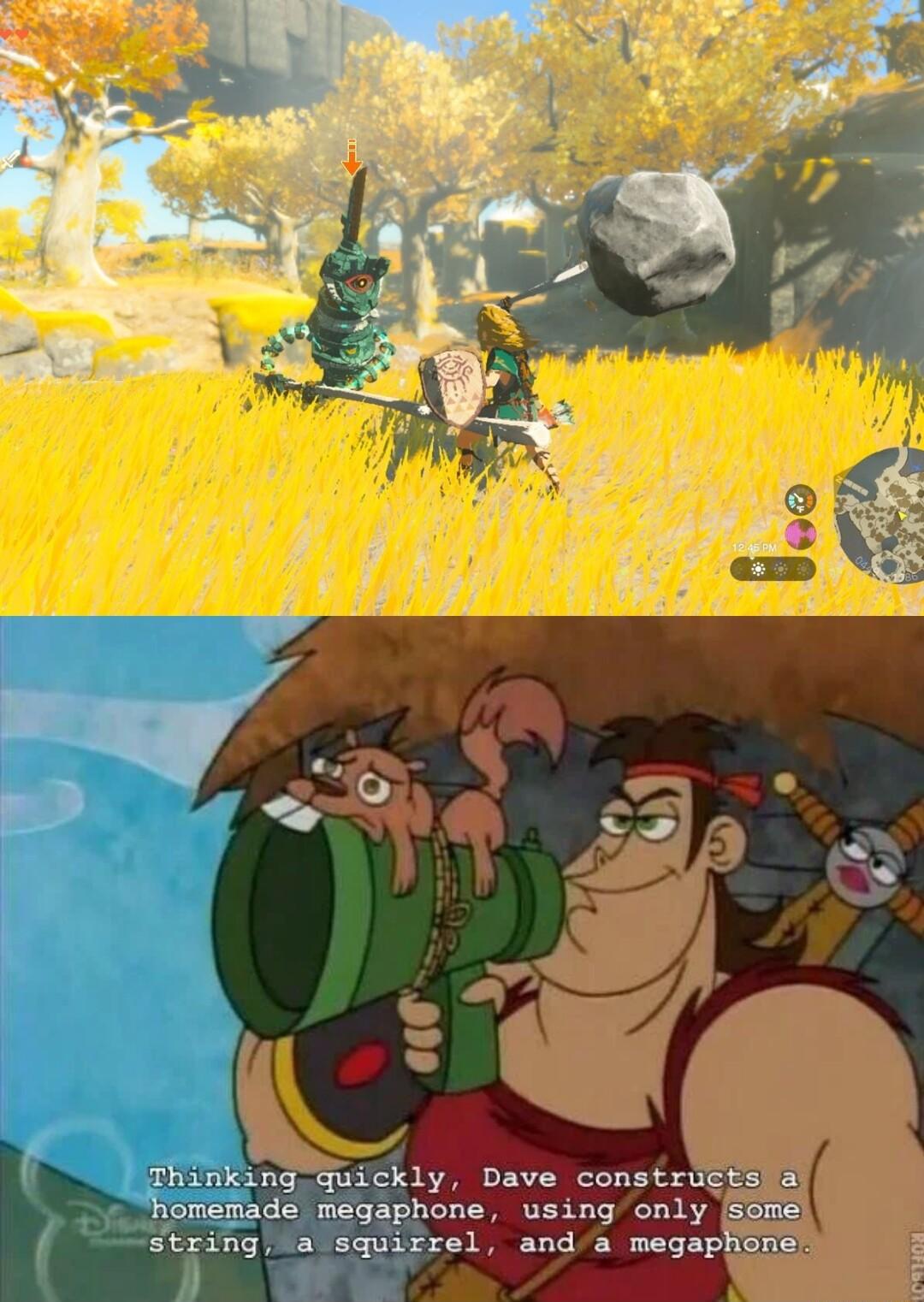 using only Sme anda megaphone