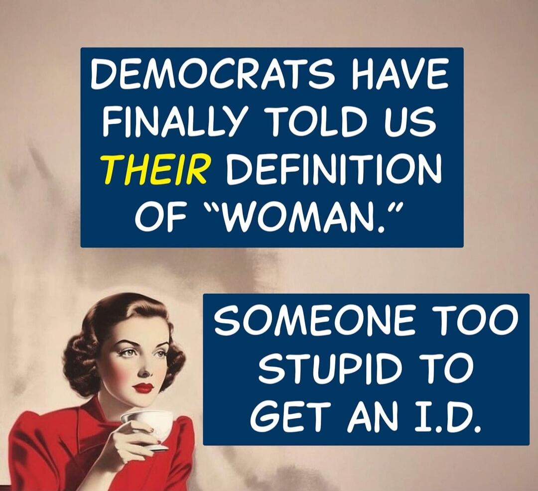 DEMOCRATS HAVE FINALLY TOLD US THEIR DEFINITION OF 