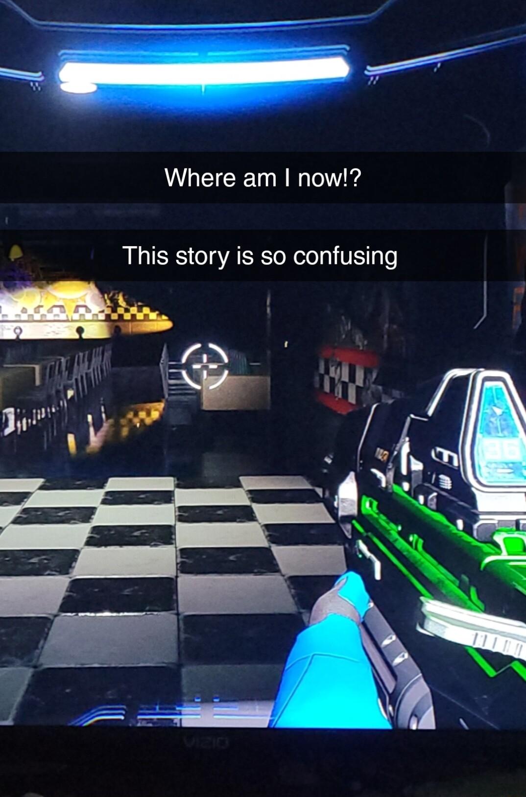 Where am now This story is so confusing
