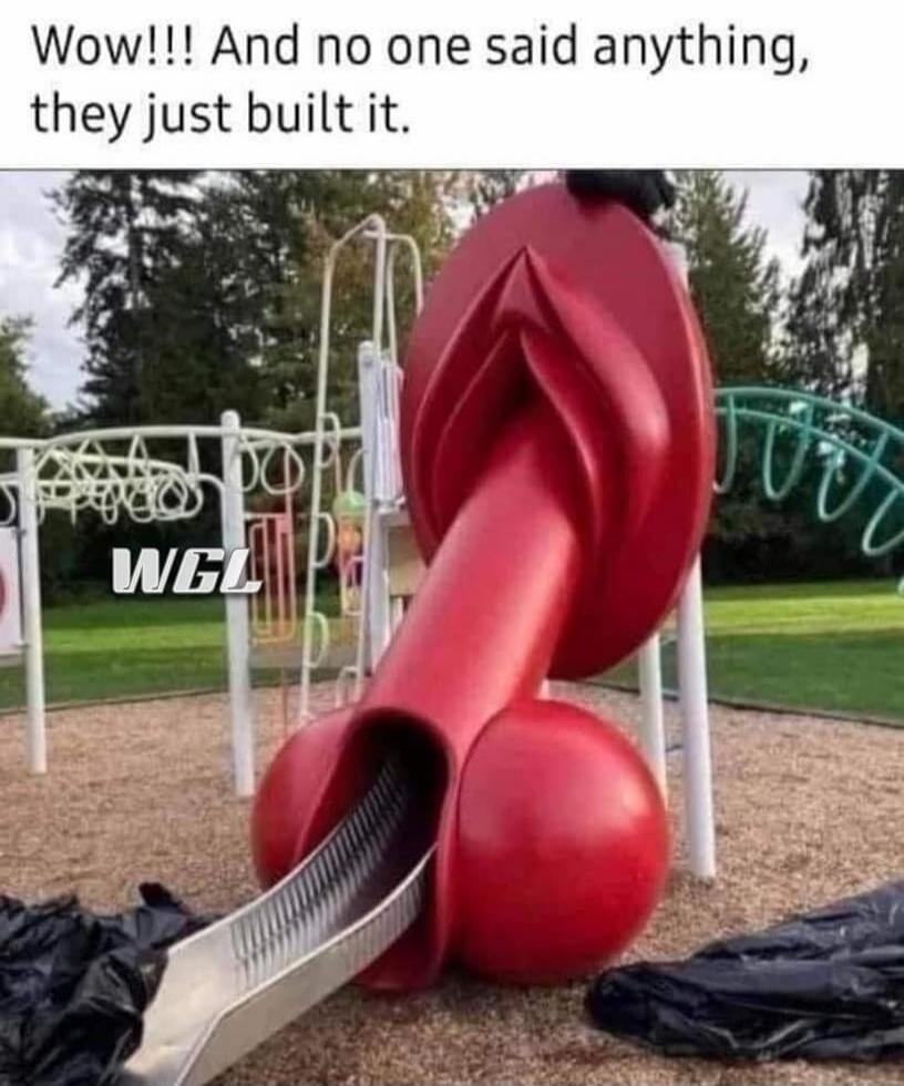 Wow!!! And no one said anything, they just built it.
