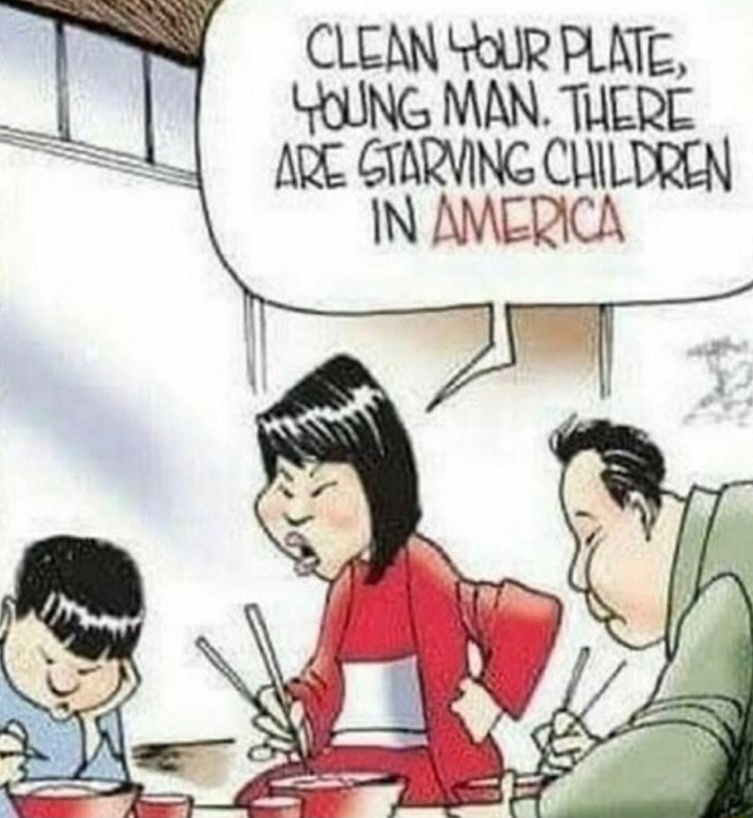 AR GTARVING CLILDREN