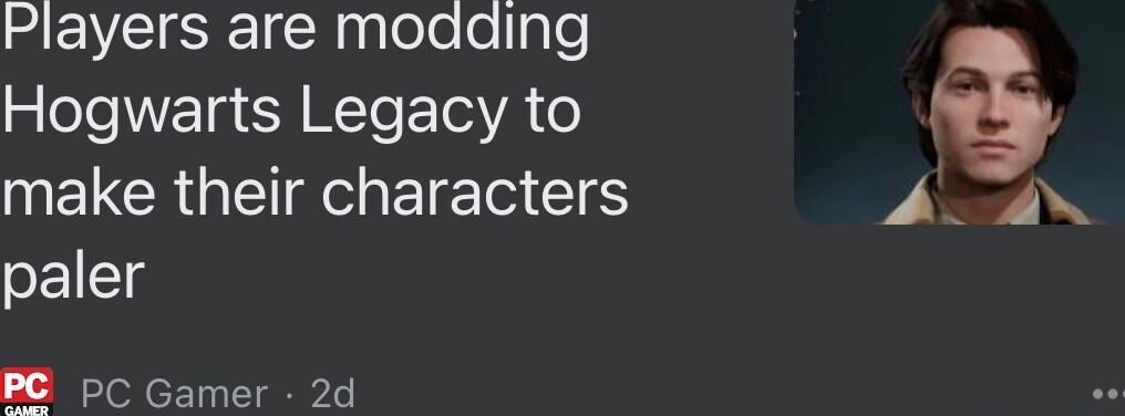 Players are modding Hogwarts Legacy to NEICRGEIHETEG ETS paler PC pC Gamer 2d