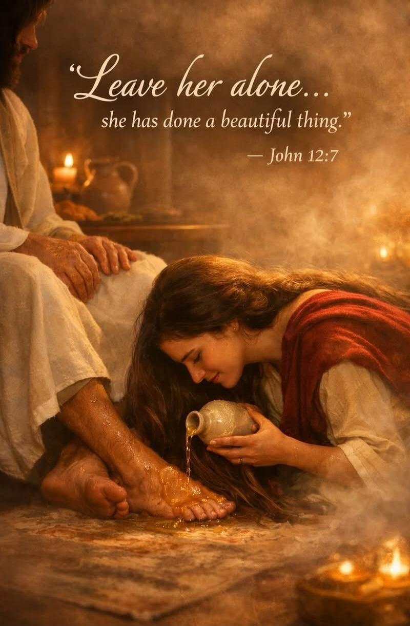 Leave her alone... she has done a beautiful thing.