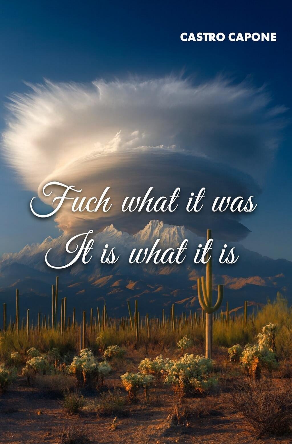 Fuch what it was It is what it is
CASTRO CAPONE