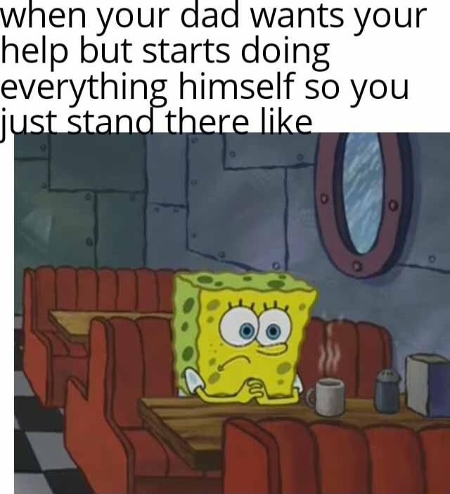 y wants your help but starts doing everything himself so you