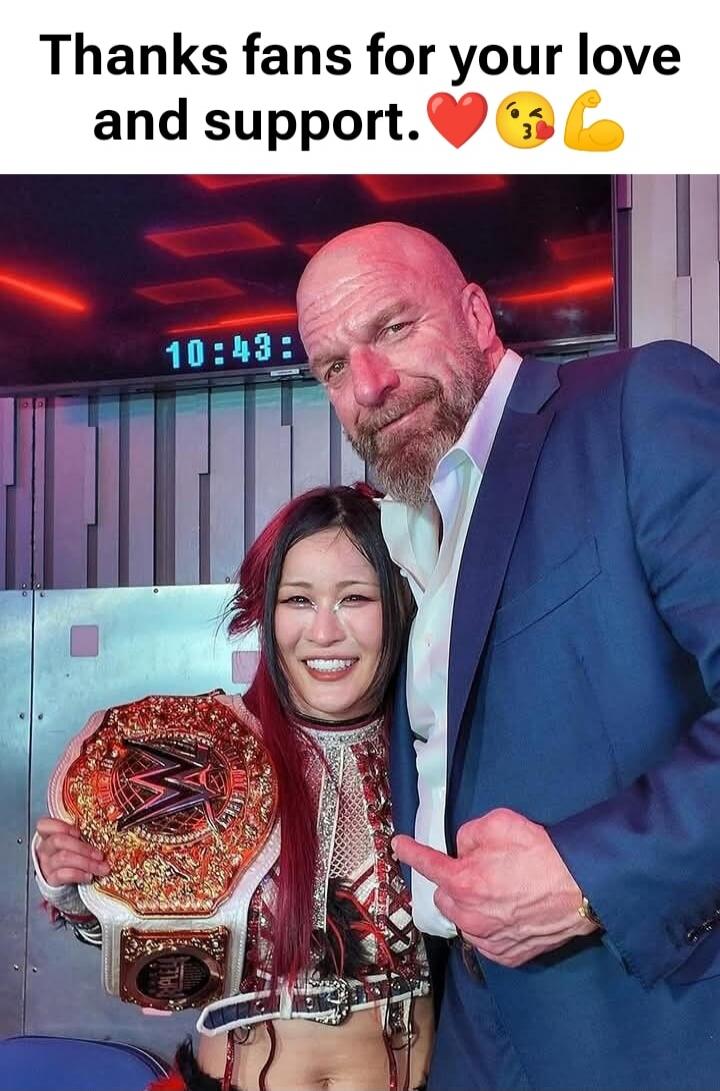 Thanks fans for your love and support. 10:43