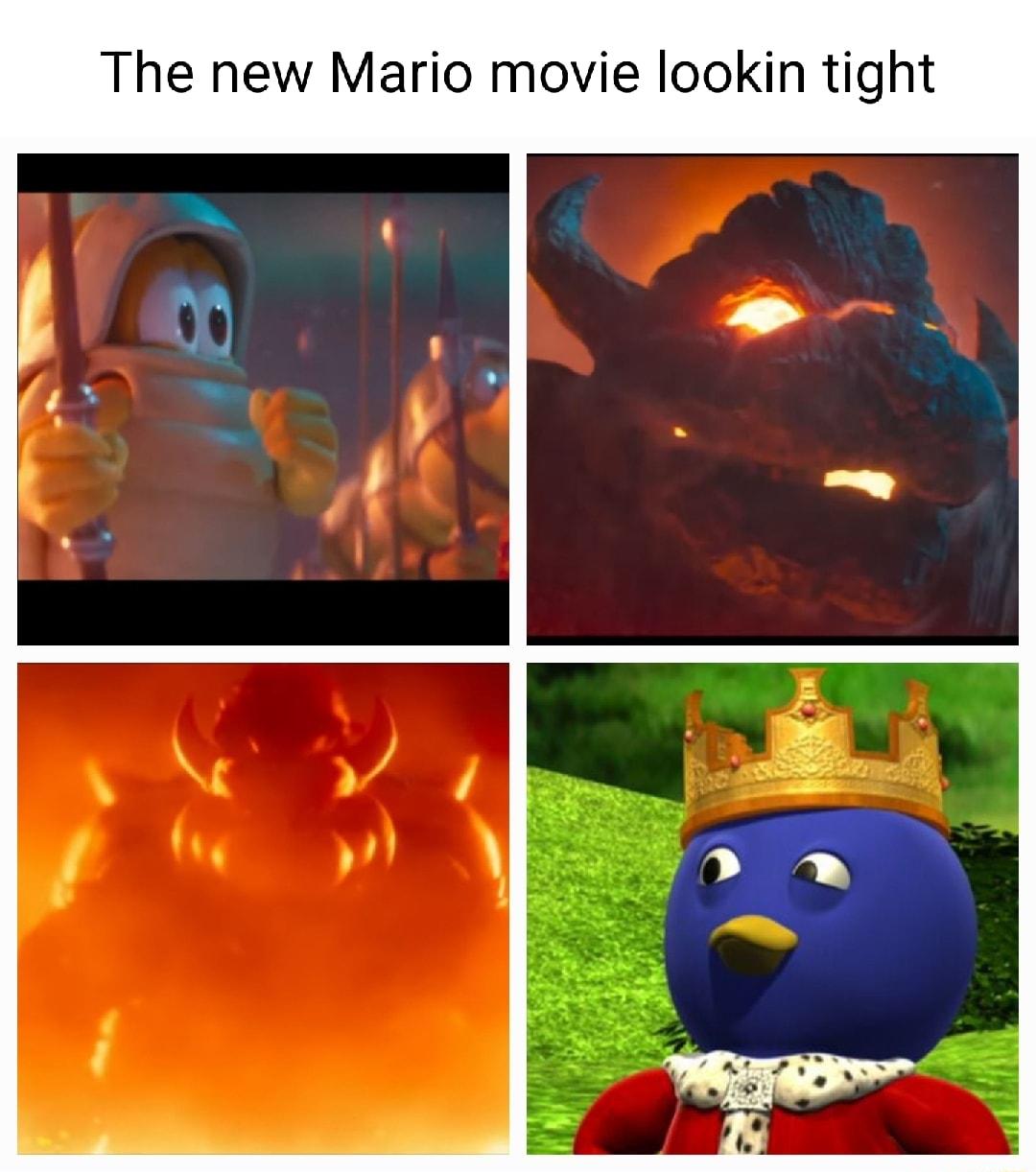 The new Mario movie lookin tight