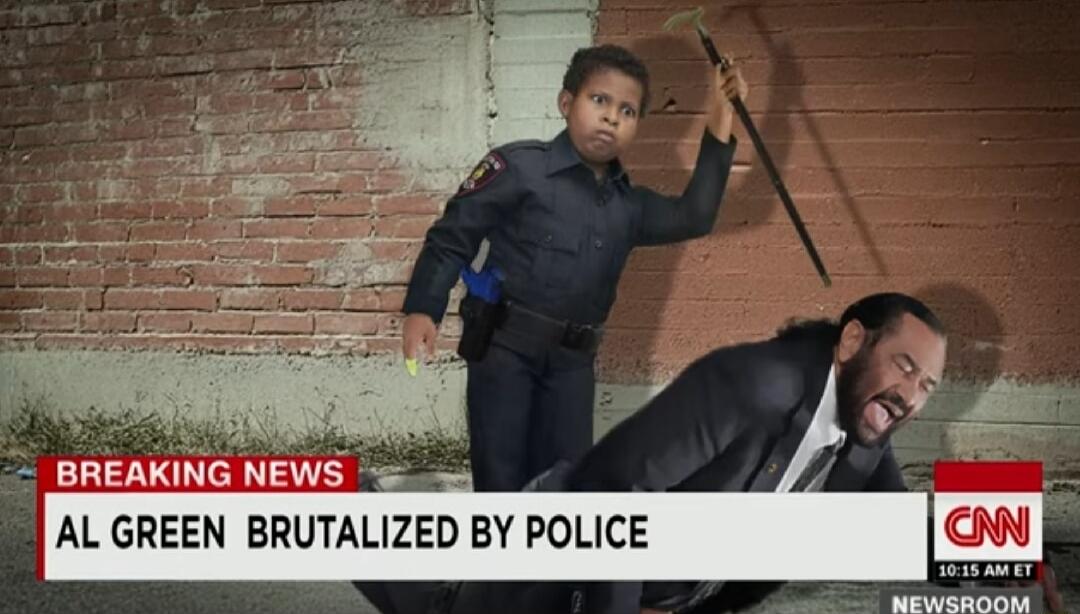 BREAKING NEWS AL GREEN BRUTALlZED BY POLICE