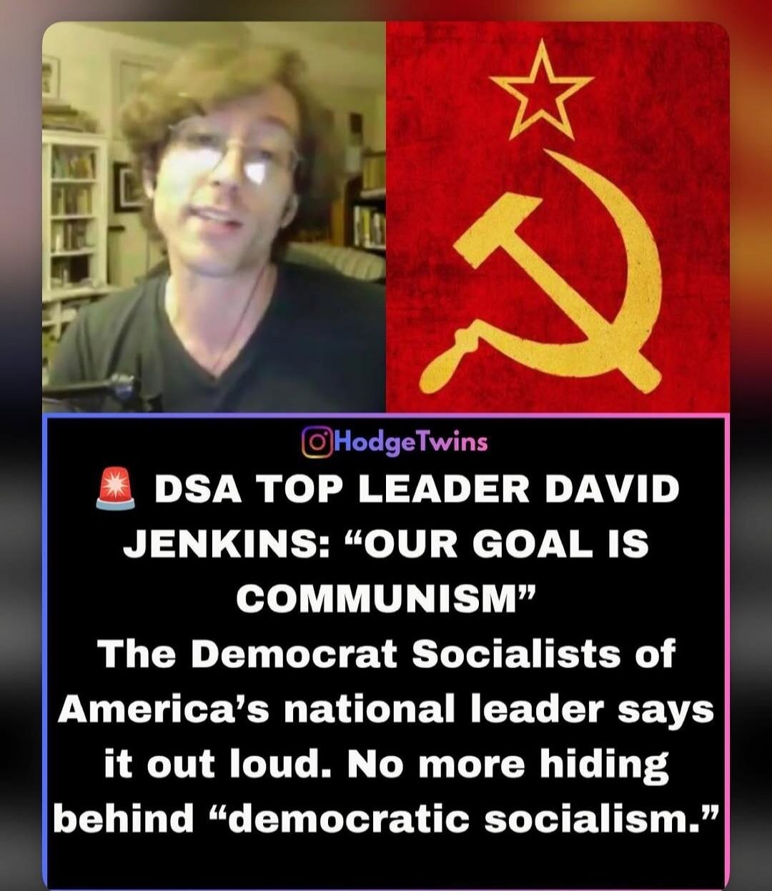 DSA TOP LEADER DAVID JENKINS: 