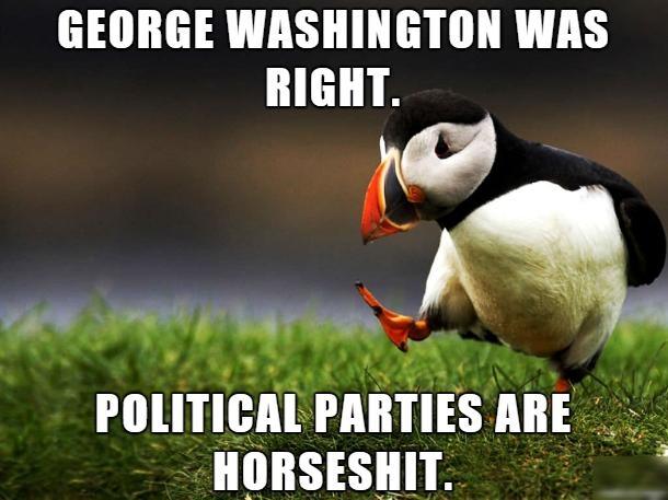 GEORGE WASHINGTON WAS RIGHT
