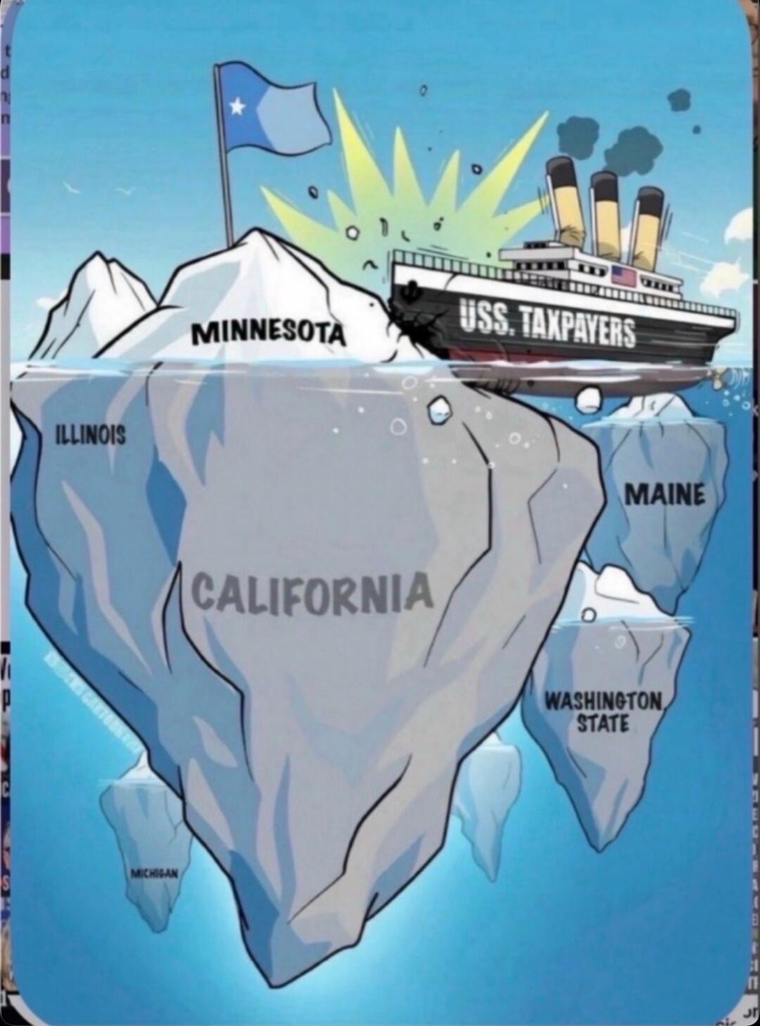 USS. TAXPAYERS, MINNESOTA, ILLINOIS, CALIFORNIA, MAINE, WASHINGTON STATE, MICHIGAN