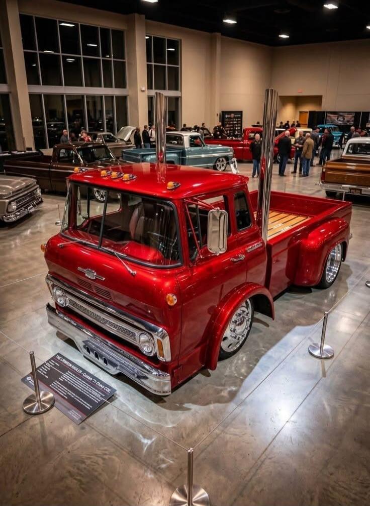 THE CRIMSON HAULER - Custom '71 Chevy COE