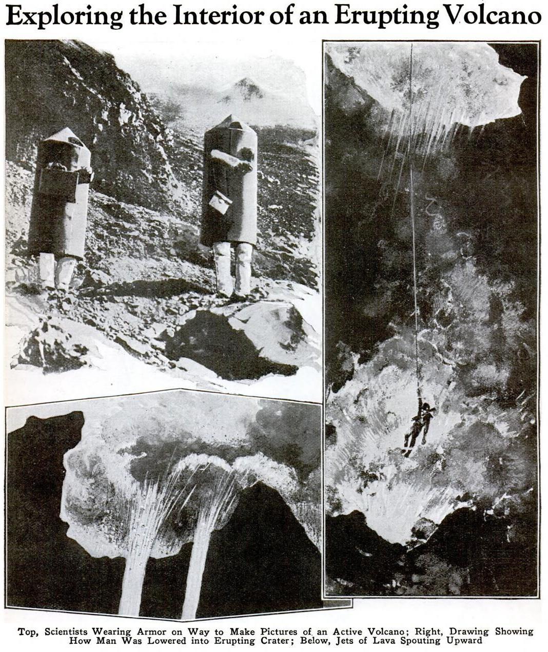 Exploring the Interior of an Erupting Volcano