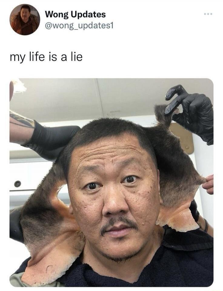Wong Updates @wong_updates1 my life is a lie