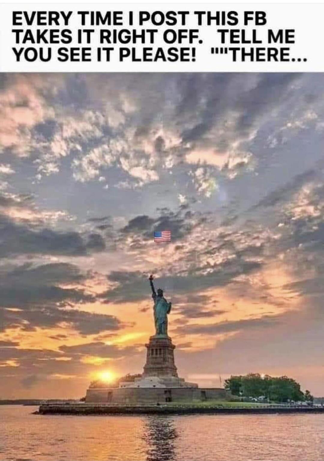 EVERY TIME POST THIS FB TAKES IT RIGHT OFF TELL ME YOU SEE IT PLEASE THERE