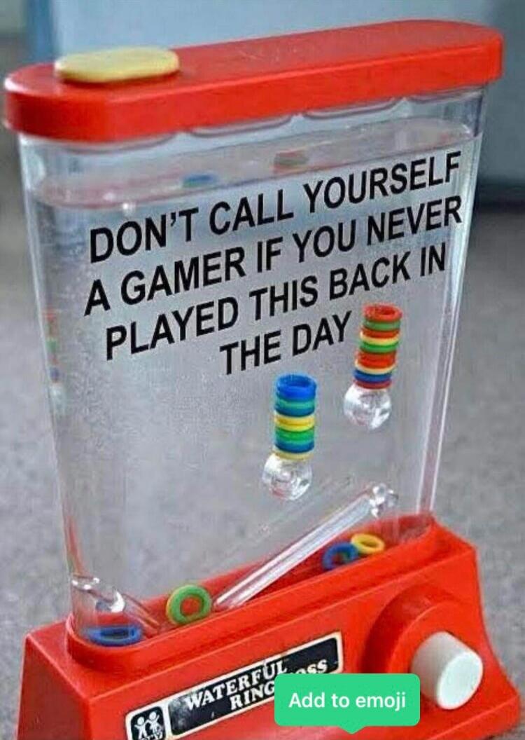 DON'T CALL YOURSELF A GAMER IF YOU NEVER PLAYED THIS BACK IN THE DAY WATERFUL RING