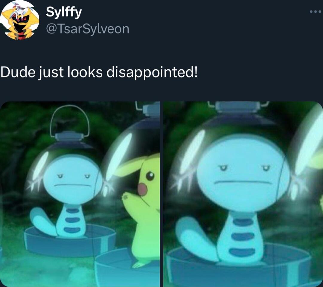 Sylffy EETSYVELT Dude just looks disappointed Lg y