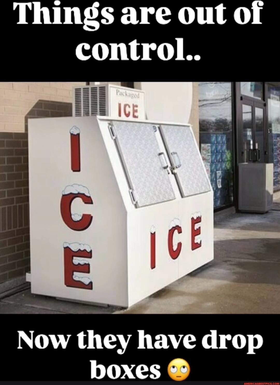 Things are out of control.. Now they have drop boxes