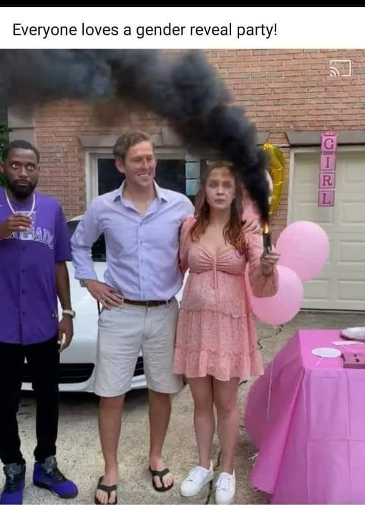 Everyone loves a gender reveal party