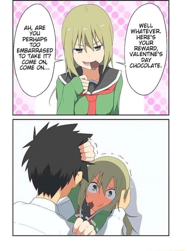 WELL WHATEVER HERES YOUR REWARD VALENTINES DAY CHOCOLATE