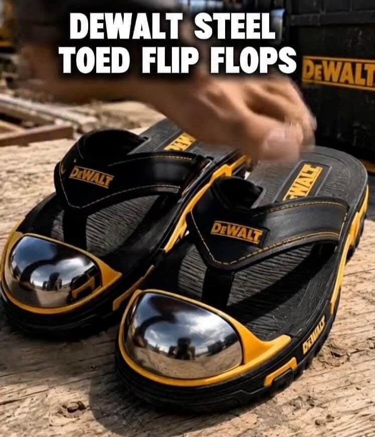 DEWALT STEEL TOED FLIP FLOPS