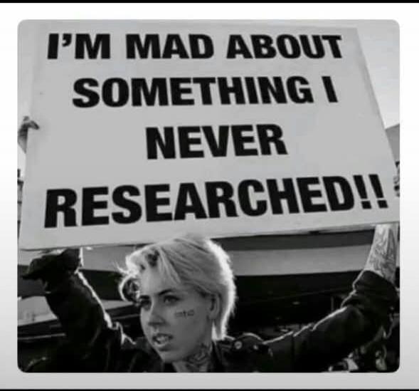 I'M MAD ABOUT SOMETHING I NEVER RESEARCHED!!