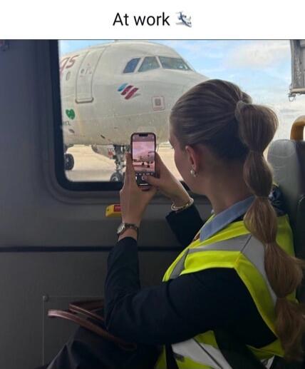 At work ✈️