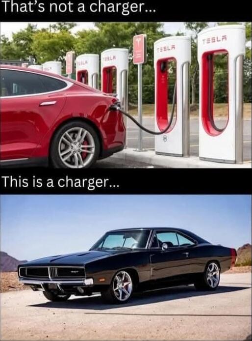 That's not a charger... This is a charger...