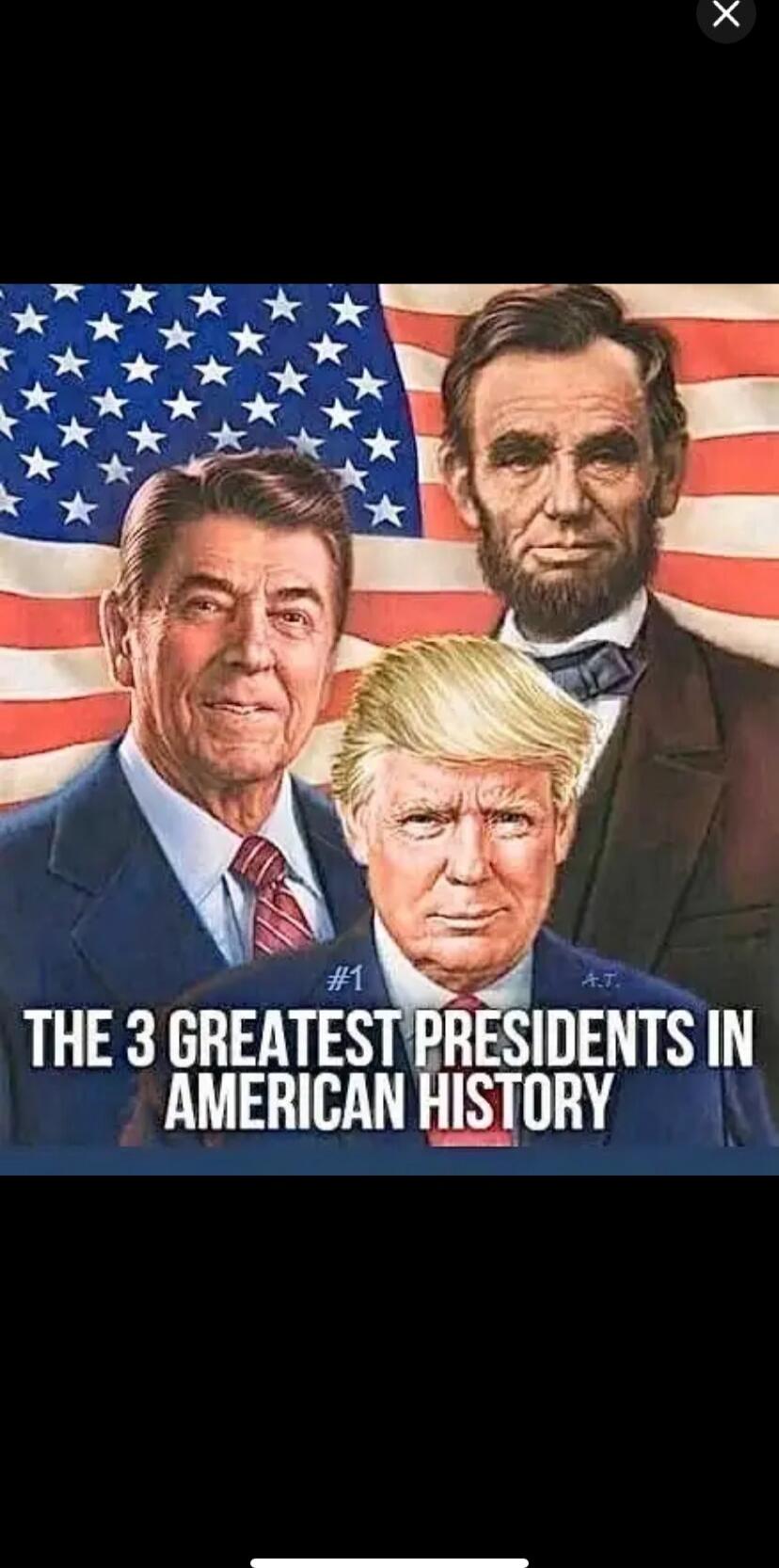 THE 3 GREATEST PRESIDENTS IN AMERICAN HISTORY