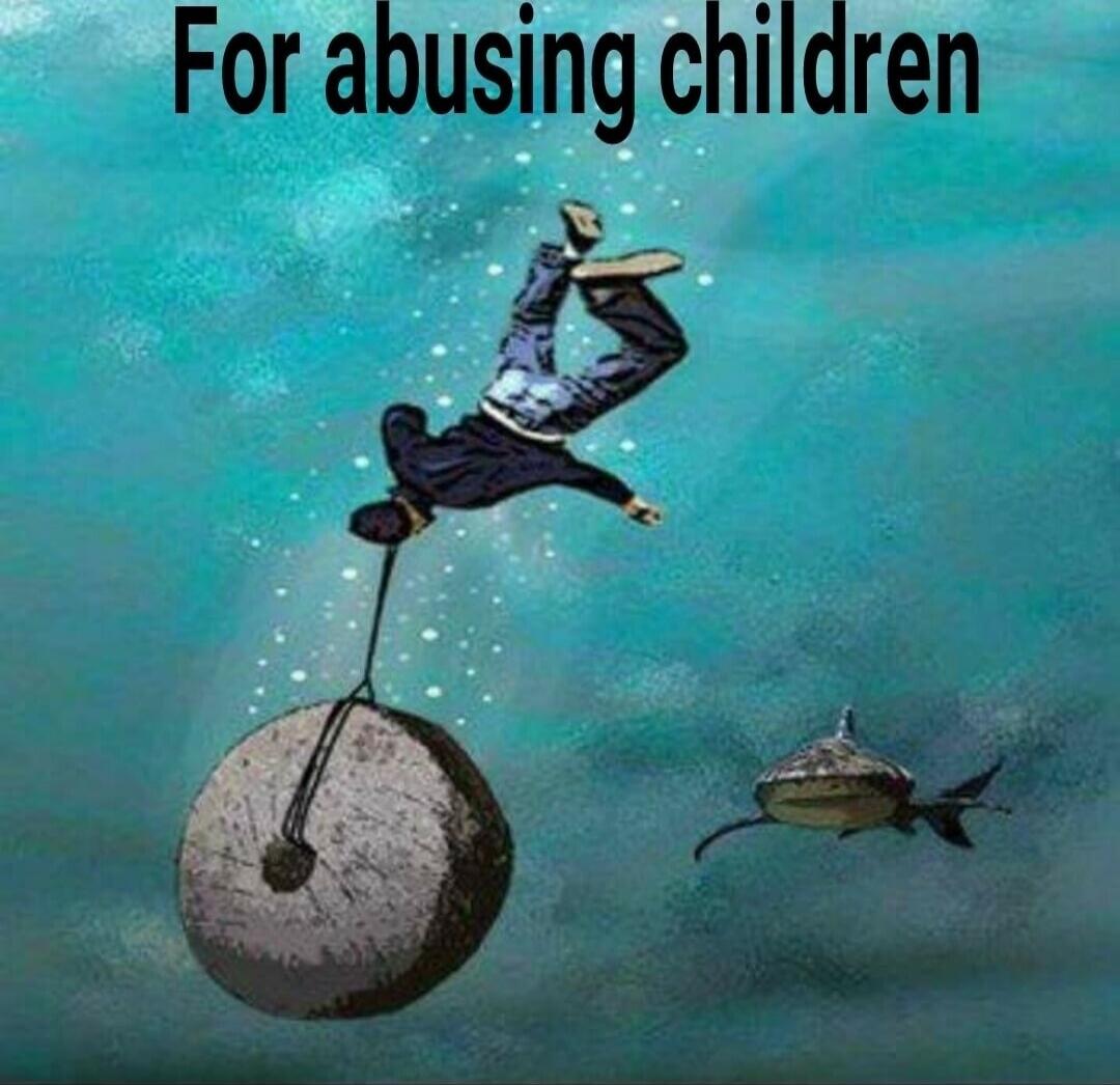 For abusing children