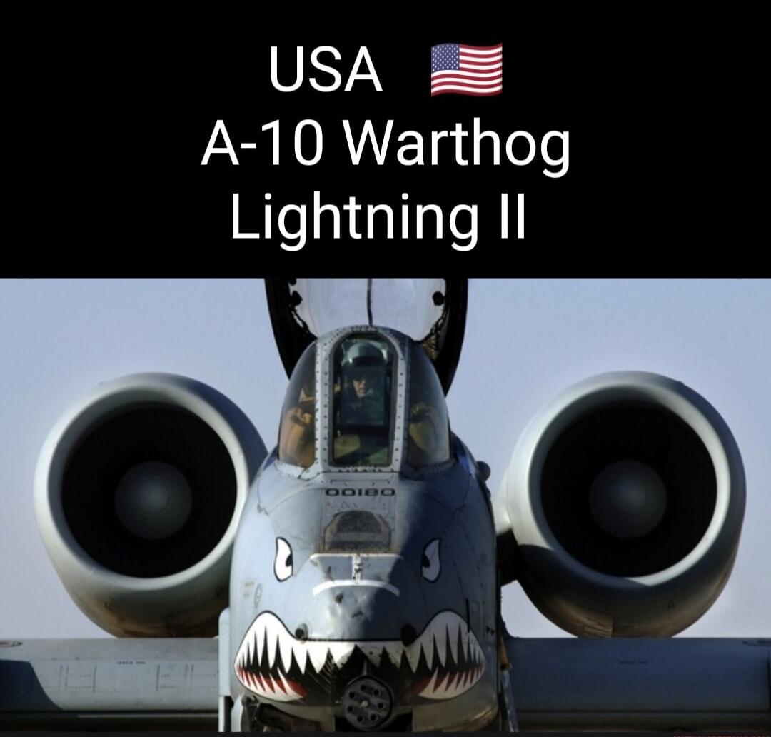 USA 🇺🇸 A-10 Warthog Lightning II