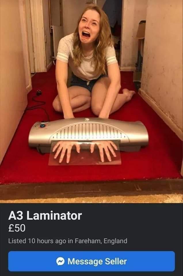 Bl _ A3 Laminator 50 Listed 10 hours ago in Fareham England