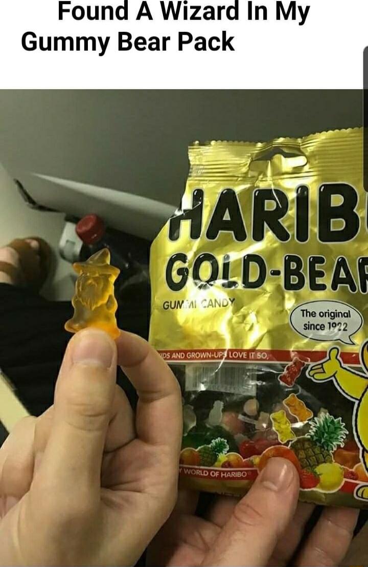 Found A Wizard In My Gummy Bear Pack 3 42 T Al B v mt v y 22 S R