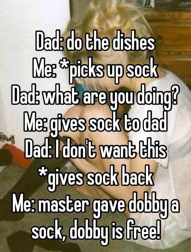 Me maslel gaveldobbyla sock dobby isifee