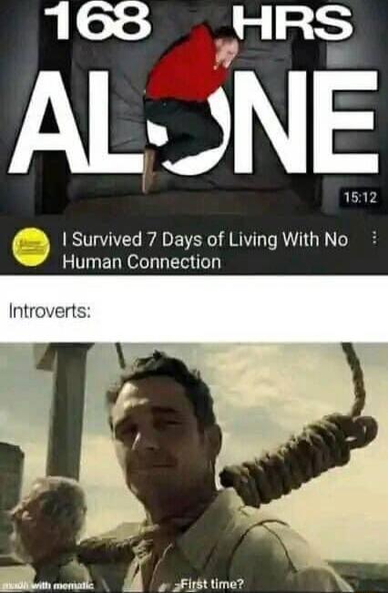 ALNE 1512 Survived 7 Days of Living With No Human Connection a__ jfgsllme