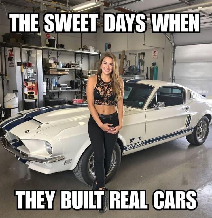 THE SWEET DAYS WHEN THEY BUILT REAL CARS