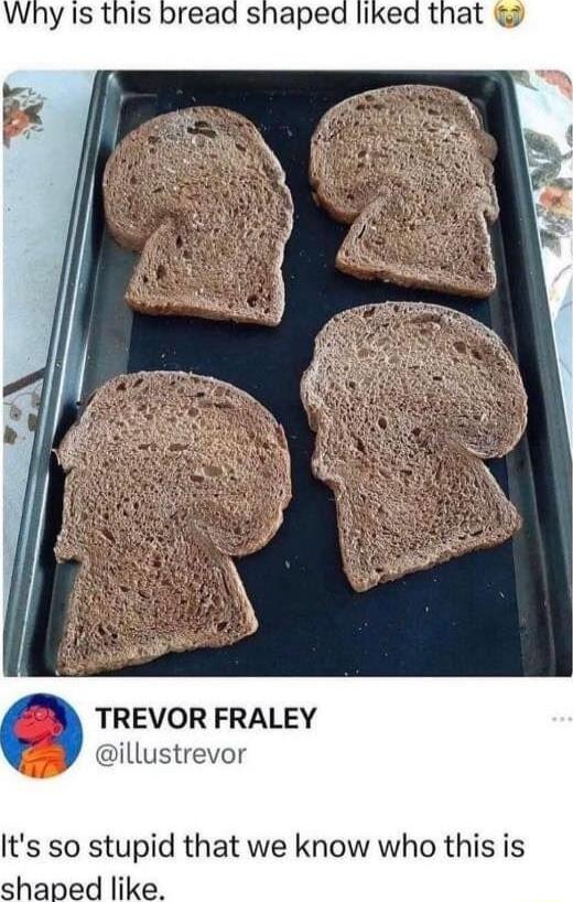 TREVOR FRALEY illustrevor Its so stupid that we know who this is shaped like