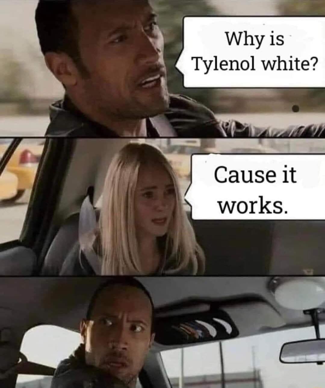 g Tylenol white