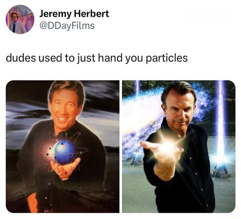 i Jeremy Herbert DDayFilms dudes used to just hand you particles