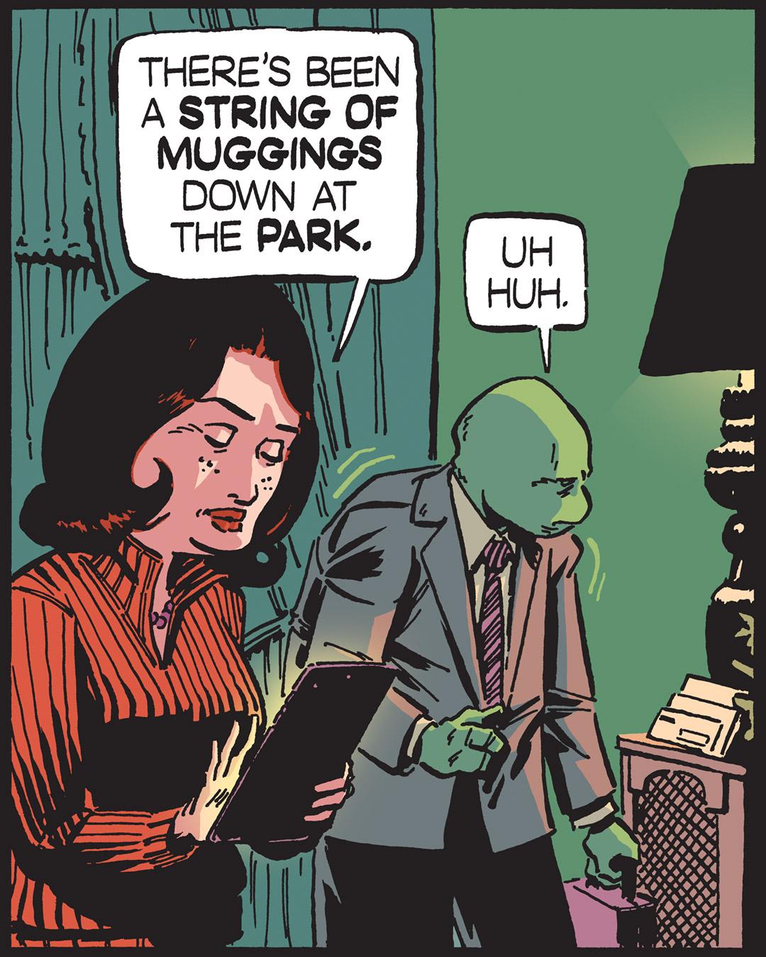 l wva 14 A STRING OF MUGGINGS DOWN AT THE PARK THERES BEEN