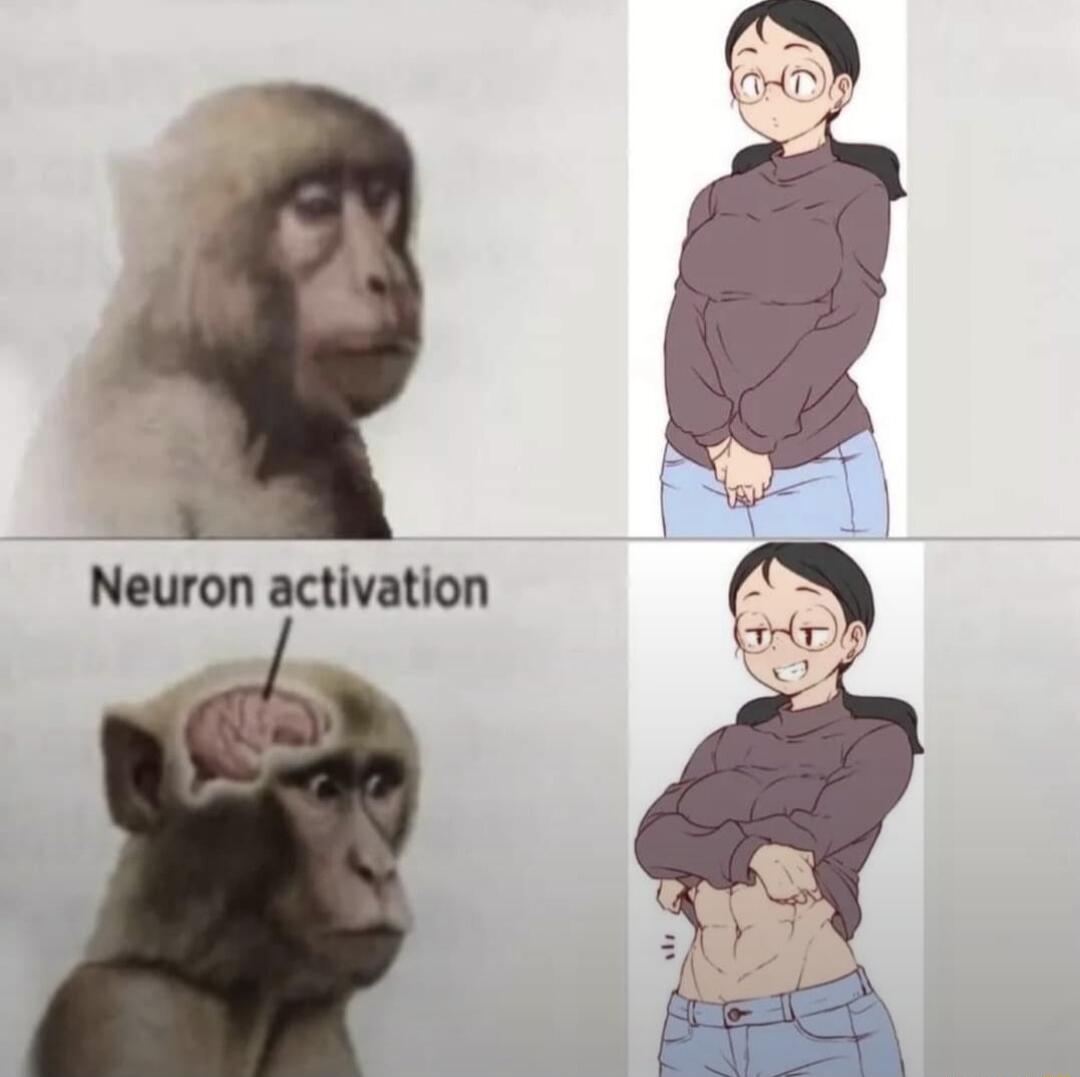 b Neuron activation B A g m pash Y