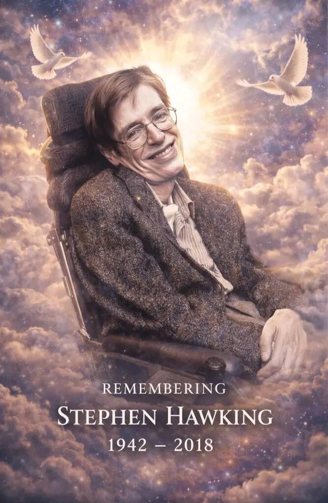 REMEMBERING STEPHEN HAWKING 1942 - 2018