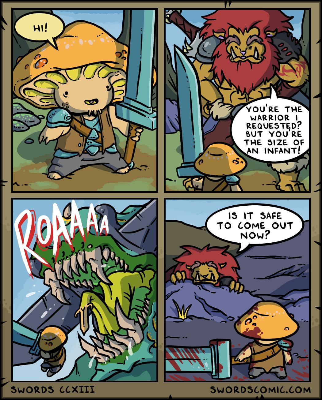 7 vouss Tue IARRioR VOl wovcsteo 80T YOURE TRE SIZE O AN INFANTL 1 G e 1 R 7 5 1T SheE 10 Come 6uT Now