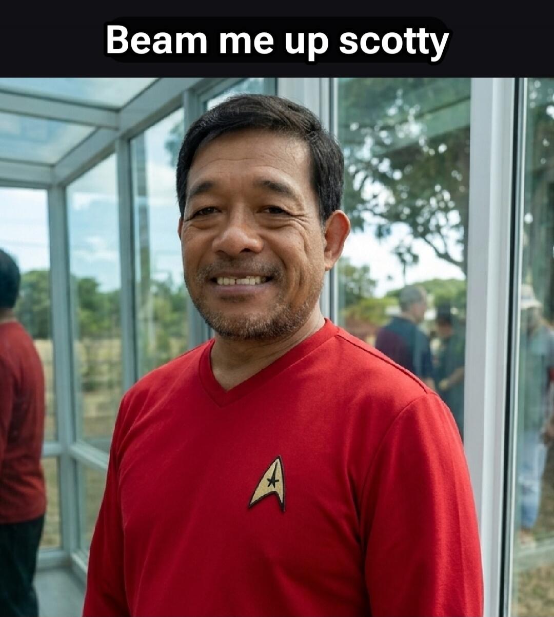 Beam me up scotty