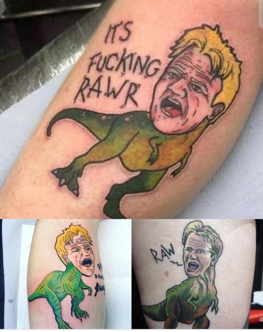 IT'S FUCKING RAWR
RAWR