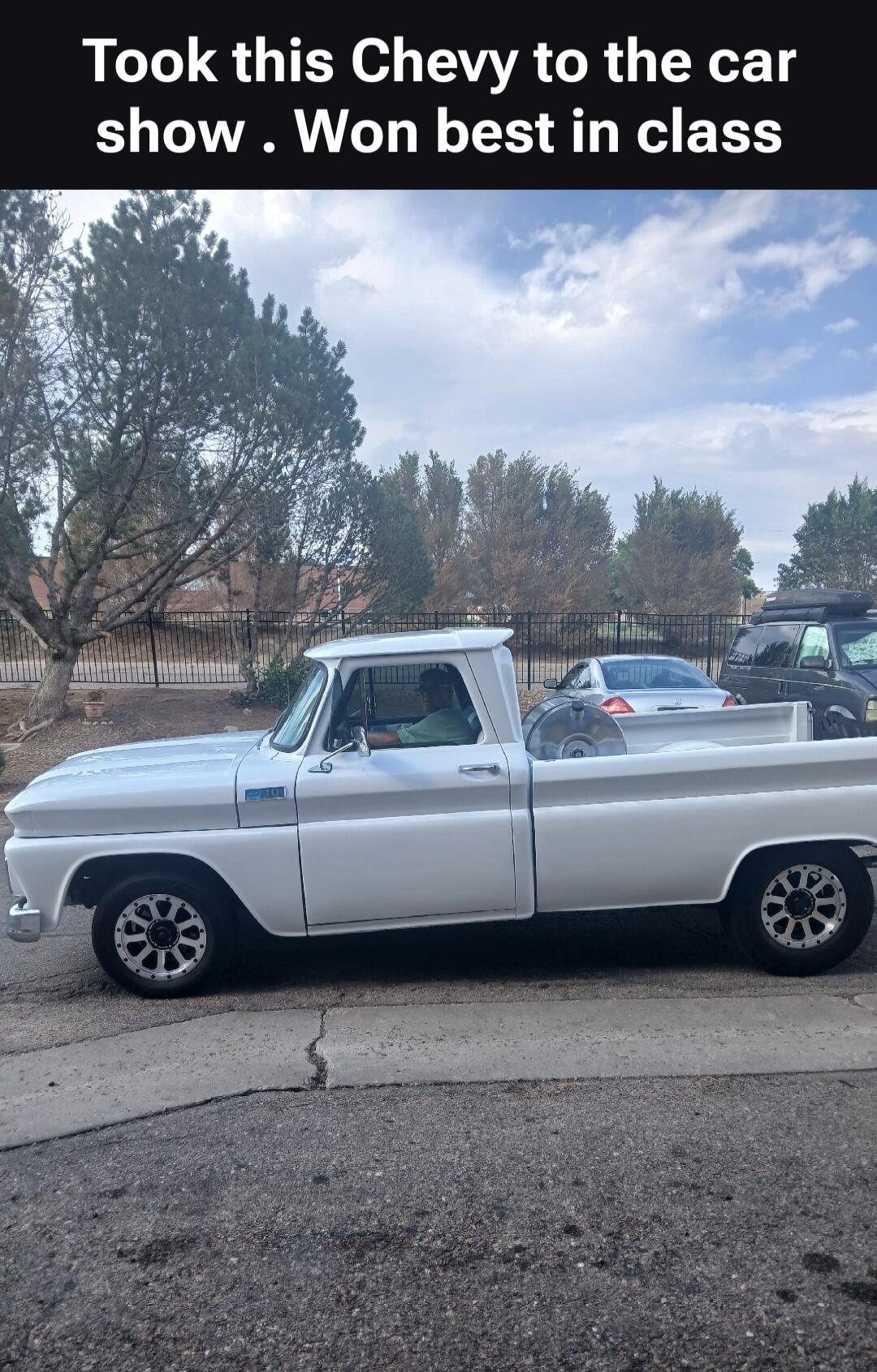Took this Chevy to the car show. Won best in class