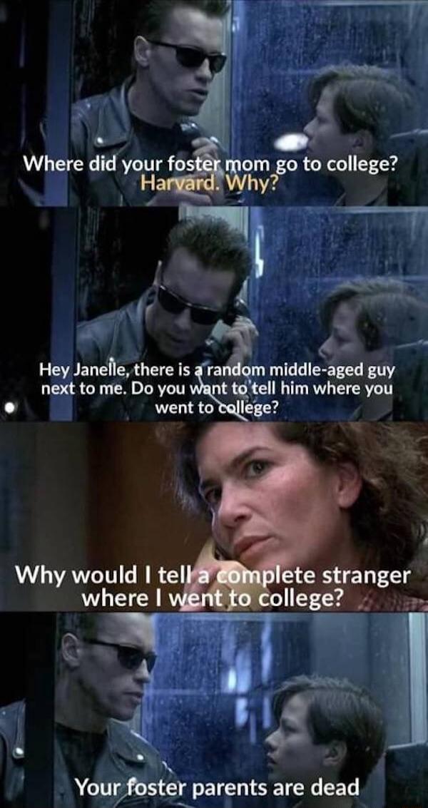 e s 1 Hey Janefle there is grandom middle aged guy next to me Do you totell him where you lege 4 YwWer parents are dead